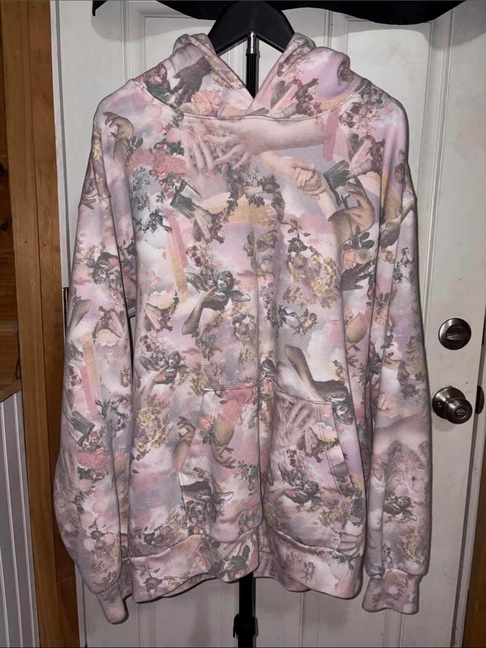 Tribe Kelley Ethereal Angel All Over Print Butter Hoodie